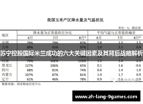 苏宁控股国际米兰成功的六大关键因素及其背后战略解析